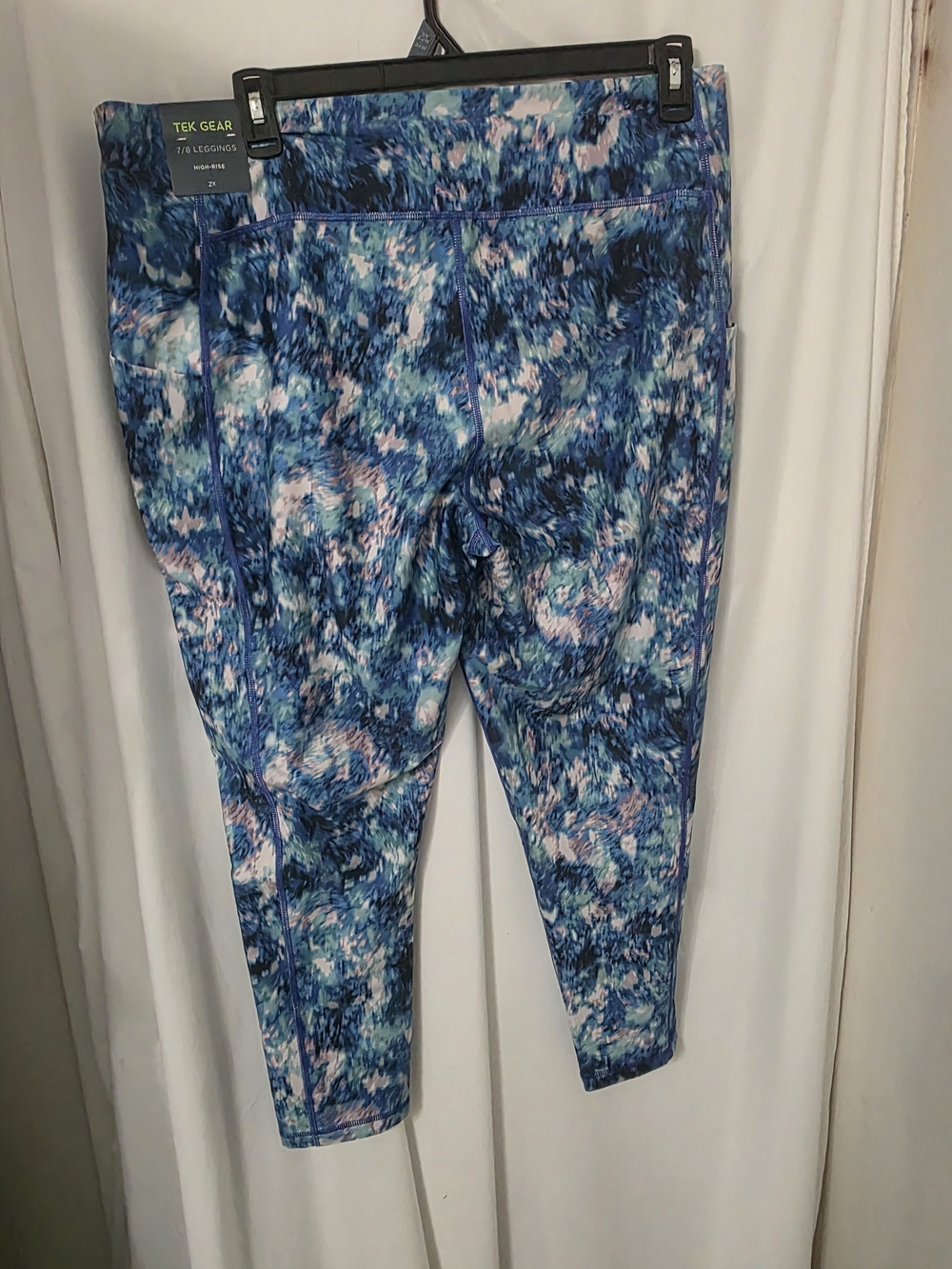 Tek Gear Blue Multi-Print Women’s Active Leggings